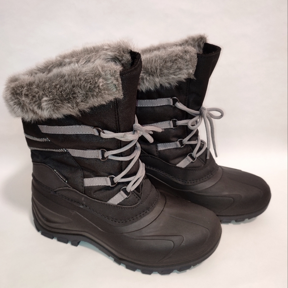 Spirale lace-up women's winter boots size 10 (US)